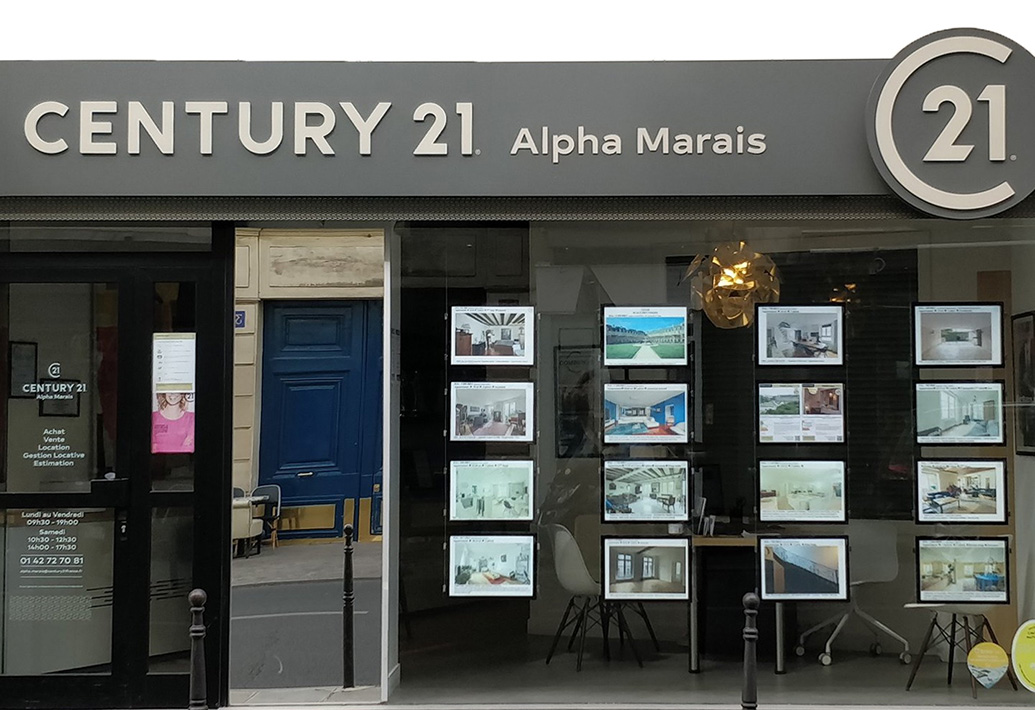 Agence immobilière CENTURY 21 Alpha Marais, 75003 PARIS
