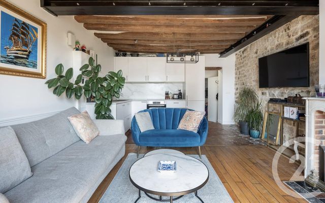 Appartement à vendre - 2 pièces - 38.0 m2 - PARIS - 75003 - ILE-DE-FRANCE - Century 21 Alpha Marais