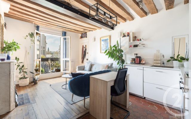 Appartement à vendre - 2 pièces - 38.0 m2 - PARIS - 75003 - ILE-DE-FRANCE - Century 21 Alpha Marais