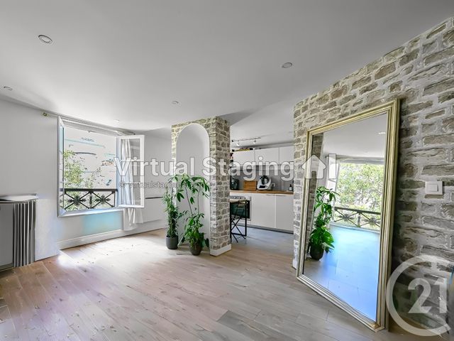 Appartement F2 à vendre - 2 pièces - 45.65 m2 - PARIS - 75003 - ILE-DE-FRANCE - Century 21 Alpha Marais