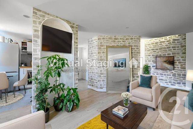 Appartement F2 à vendre - 2 pièces - 45.65 m2 - PARIS - 75003 - ILE-DE-FRANCE - Century 21 Alpha Marais