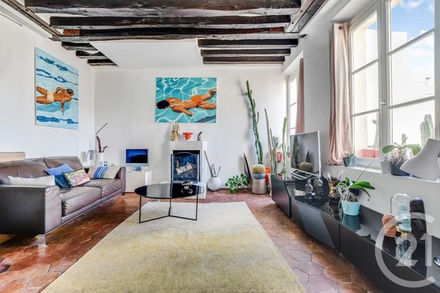 Appartement F2 à vendre - 2 pièces - 39.53 m2 - PARIS - 75003 - ILE-DE-FRANCE - Century 21 Alpha Marais