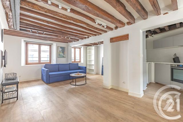 Appartement F3 à vendre - 3 pièces - 58.64 m2 - PARIS - 75003 - ILE-DE-FRANCE - Century 21 Alpha Marais