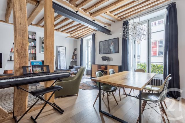 Appartement F3 à vendre - 4 pièces - 75.43 m2 - PARIS - 75004 - ILE-DE-FRANCE - Century 21 Alpha Marais