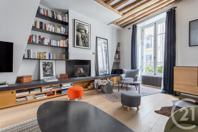 Appartement F3 à vendre - 4 pièces - 75.43 m2 - PARIS - 75004 - ILE-DE-FRANCE - Century 21 Alpha Marais