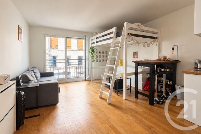 Appartement F1 à vendre - 1 pièce - 24.6 m2 - PARIS - 75011 - ILE-DE-FRANCE - Century 21 Alpha Marais