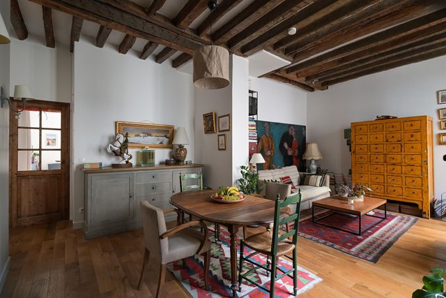 Appartement F3 à vendre - 4 pièces - 62.0 m2 - PARIS - 75004 - ILE-DE-FRANCE - Century 21 Alpha Marais